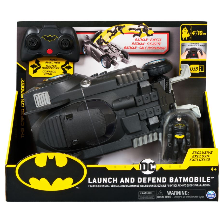 SPIN Batmobile RC z figurką 6055747/2