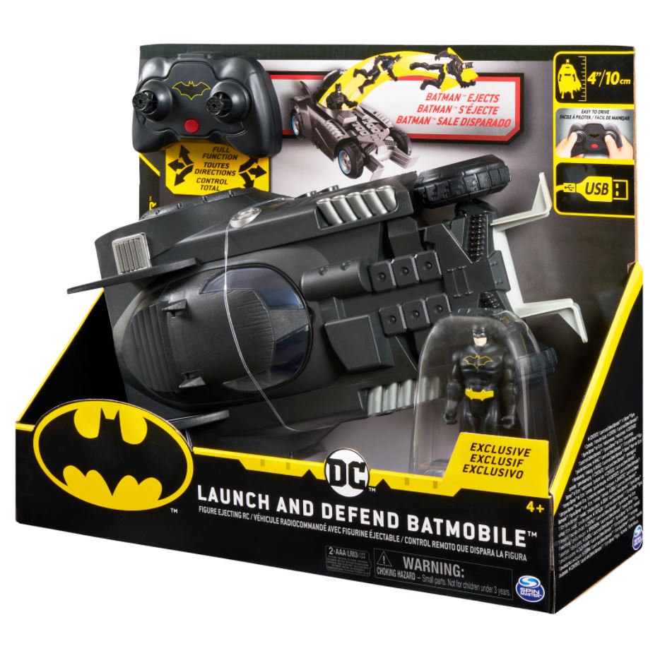 SPIN Batmobile RC z figurką 6055747/2