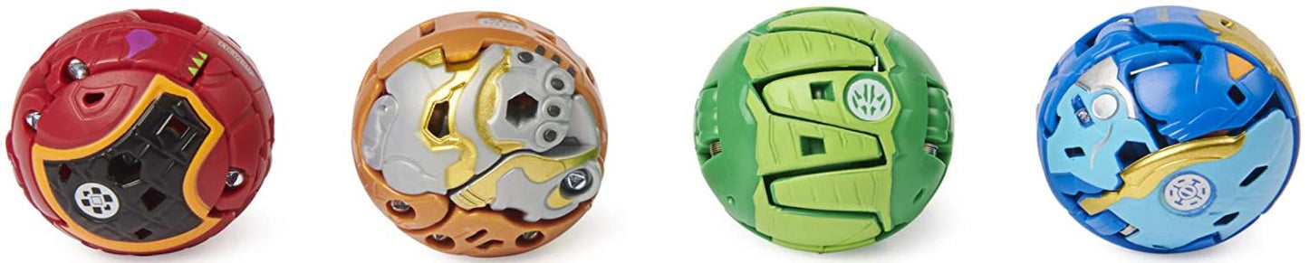 SPIN Bakugan Battle Gear 4fig zestaw 6059900 /4