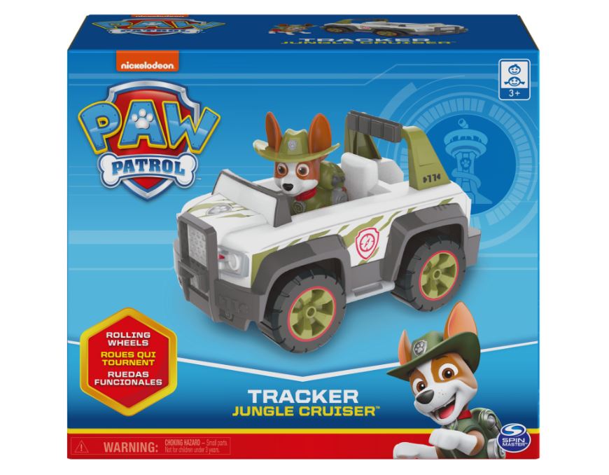 SPIN Psi Patrol pojazd Tracker z figurką 6060055/6