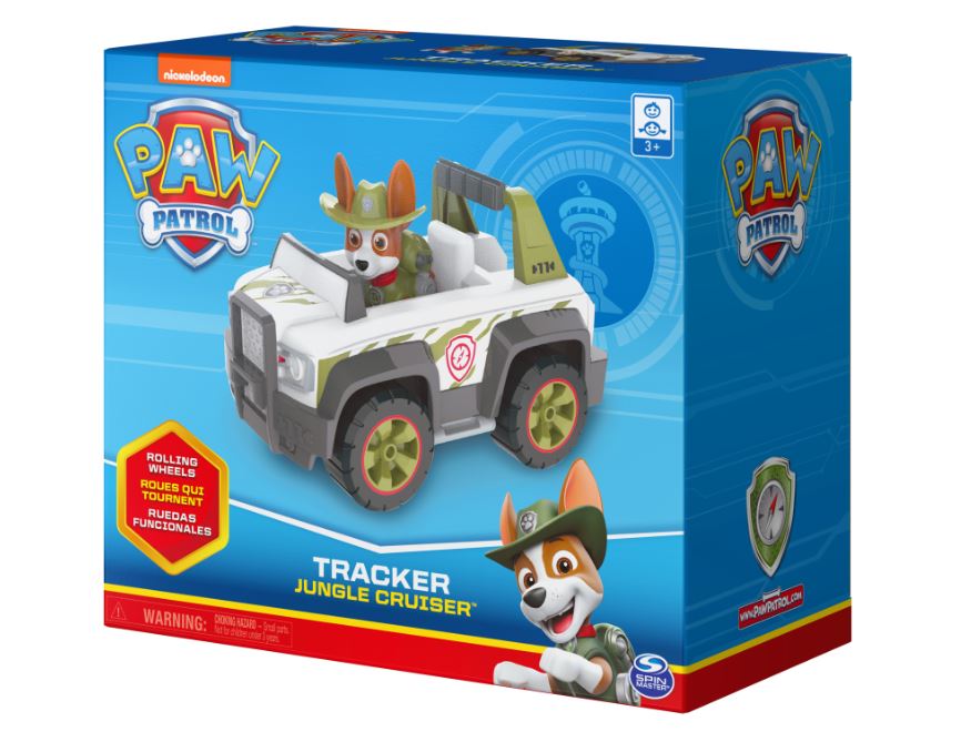 SPIN Psi Patrol pojazd Tracker z figurką 6060055/6