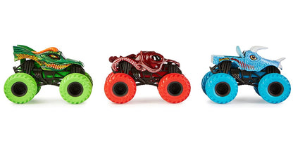 Monster jam beasts zestaw 3 pojazdów