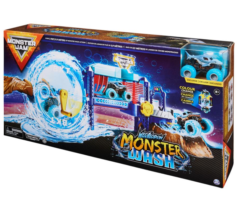 SPIN Monster Jam Supermyjnia+auto 6060518