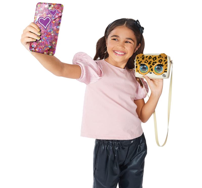 SPIN PursePets Leopard torebka zamyka oczy 6062243
