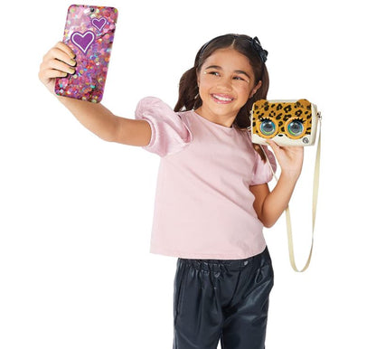SPIN PursePets Leopard torebka zamyka oczy 6062243