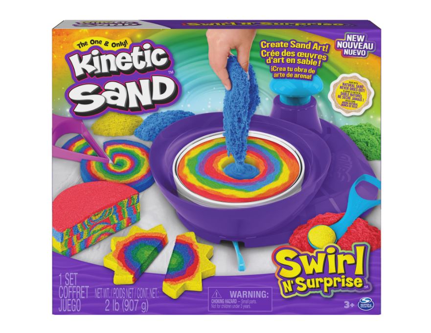 SPIN Kinetic Sand Zakręcone kolory 6063931 /3
