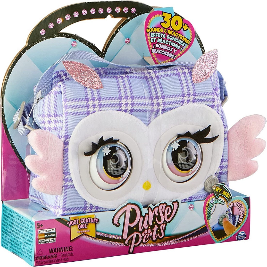 SPIN PursePets interakt.torebka Sowa 6064118