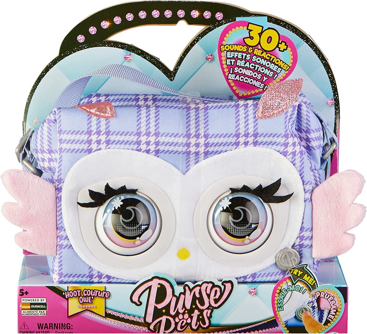SPIN PursePets interakt.torebka Sowa 6064118