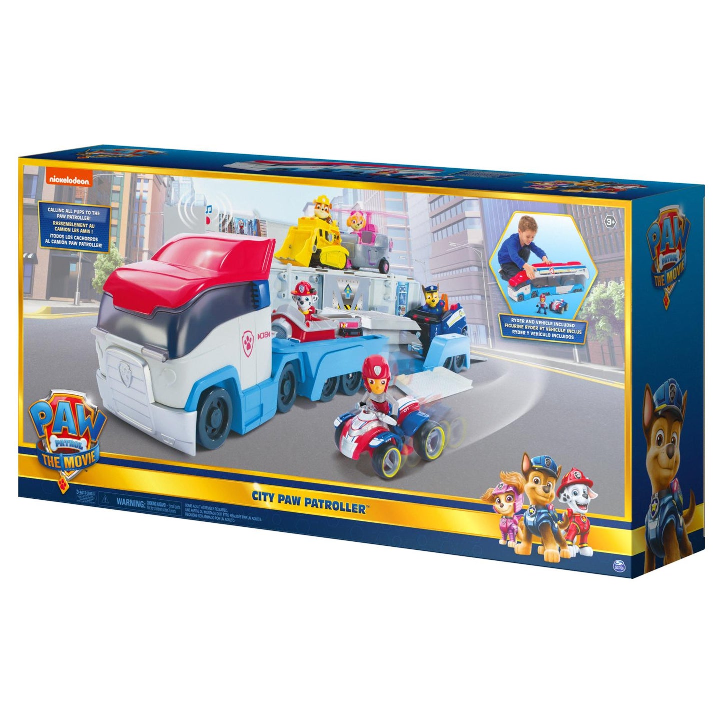 SPIN PsiPatrol Patroler Movie pojazd 6063155