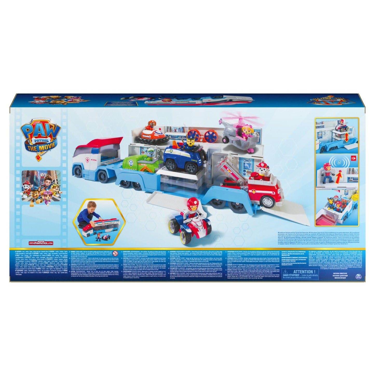 SPIN PsiPatrol Patroler Movie pojazd 6063155