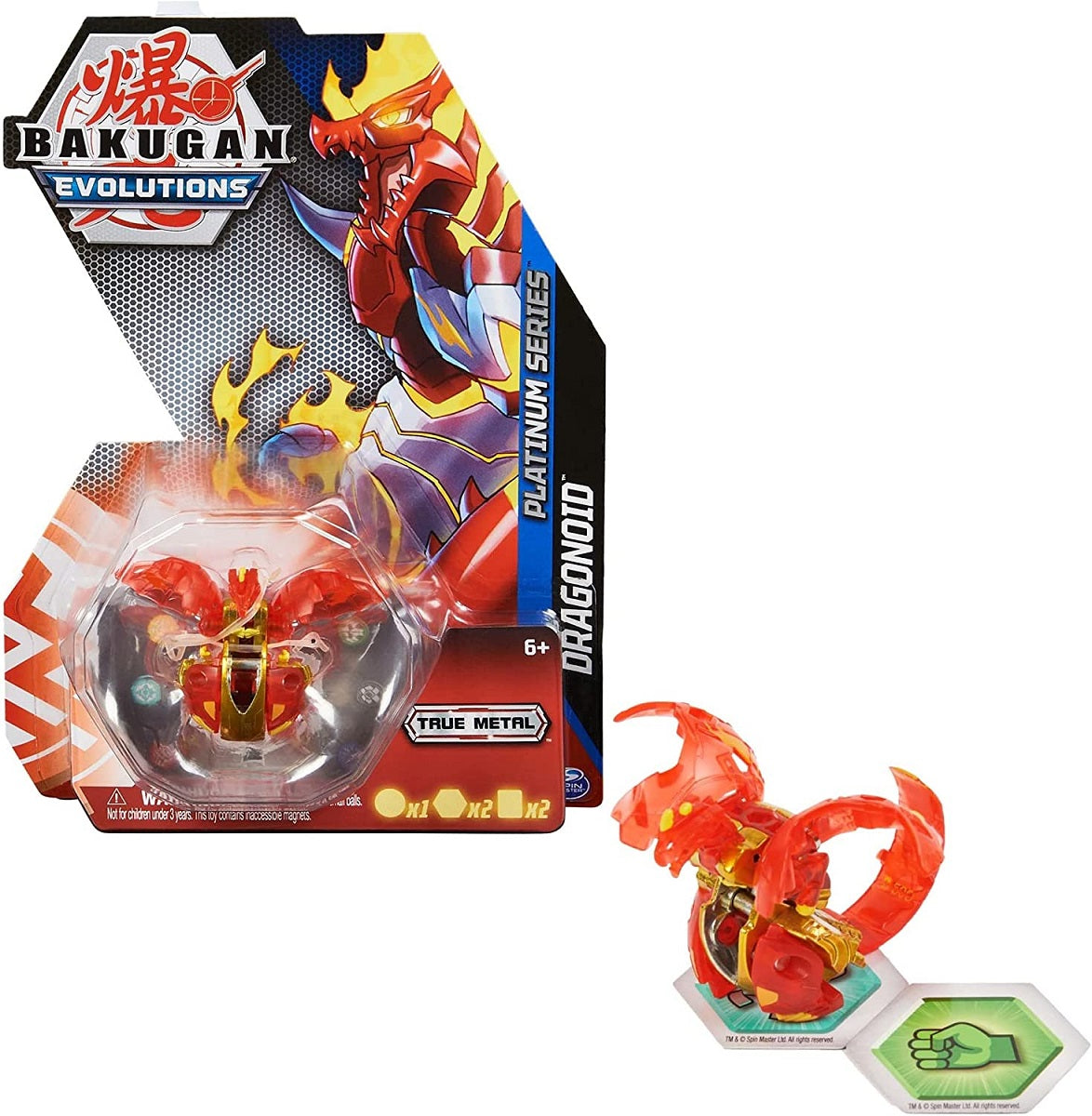 Bakugan evolutions draganoid red