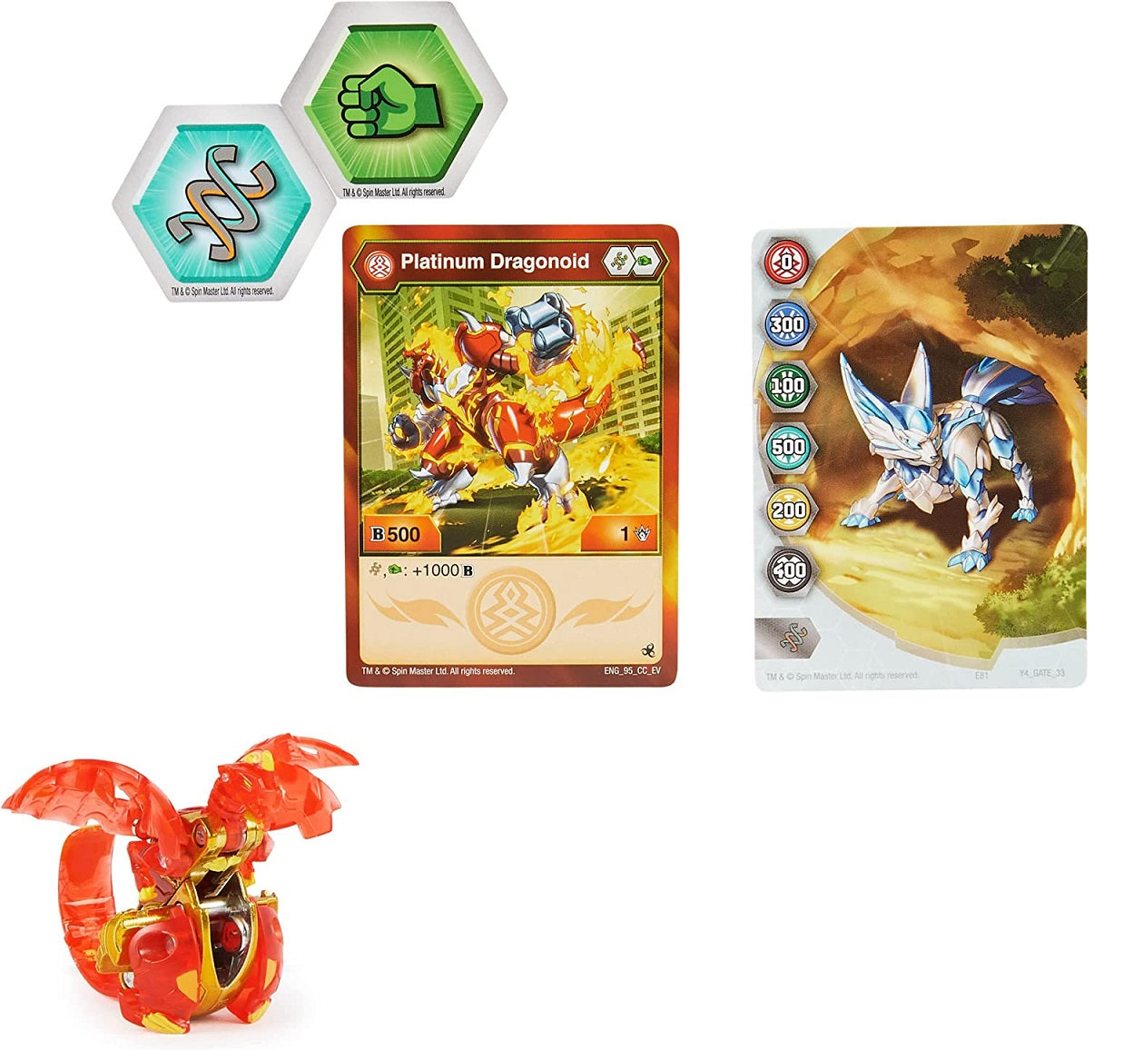 Bakugan evolutions draganoid red