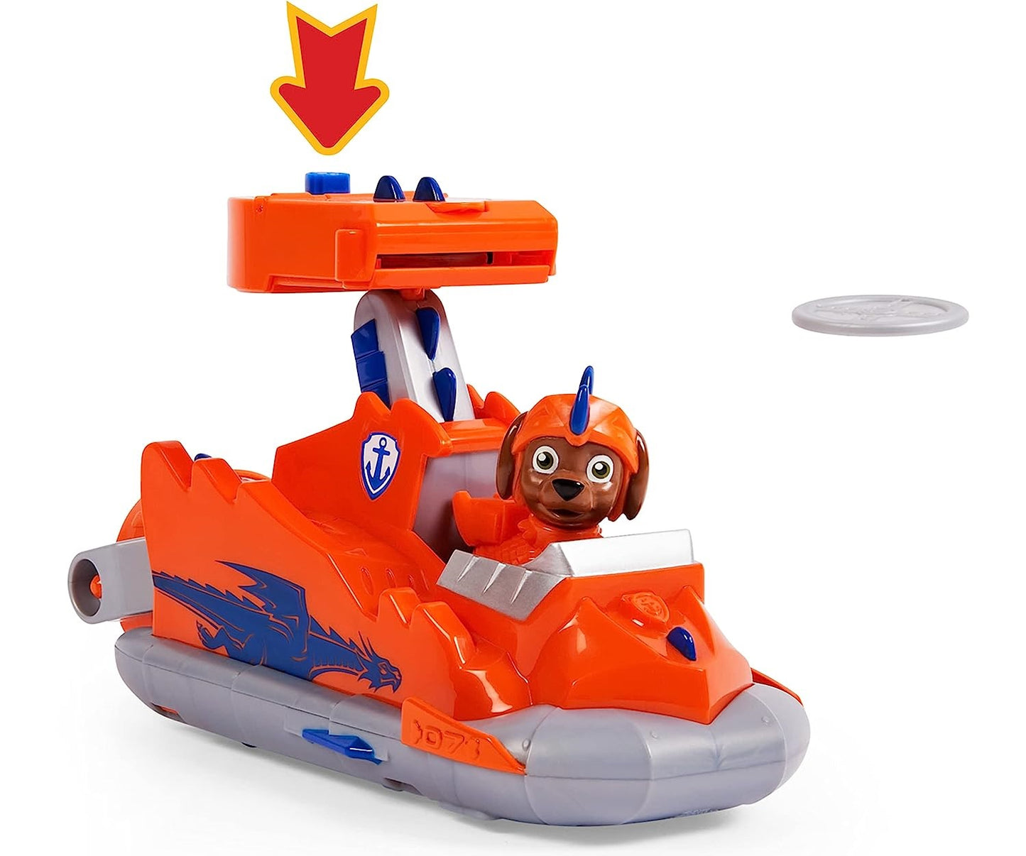 SPIN Psi Patrol pojazd Zuma Rycerze 6063589