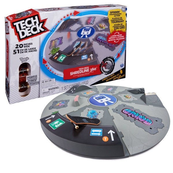 Techdeck shredline 360 skatepark