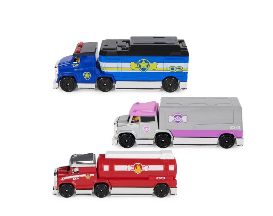 SPIN Psi Patrol BigTruck metal 3pak 6065062