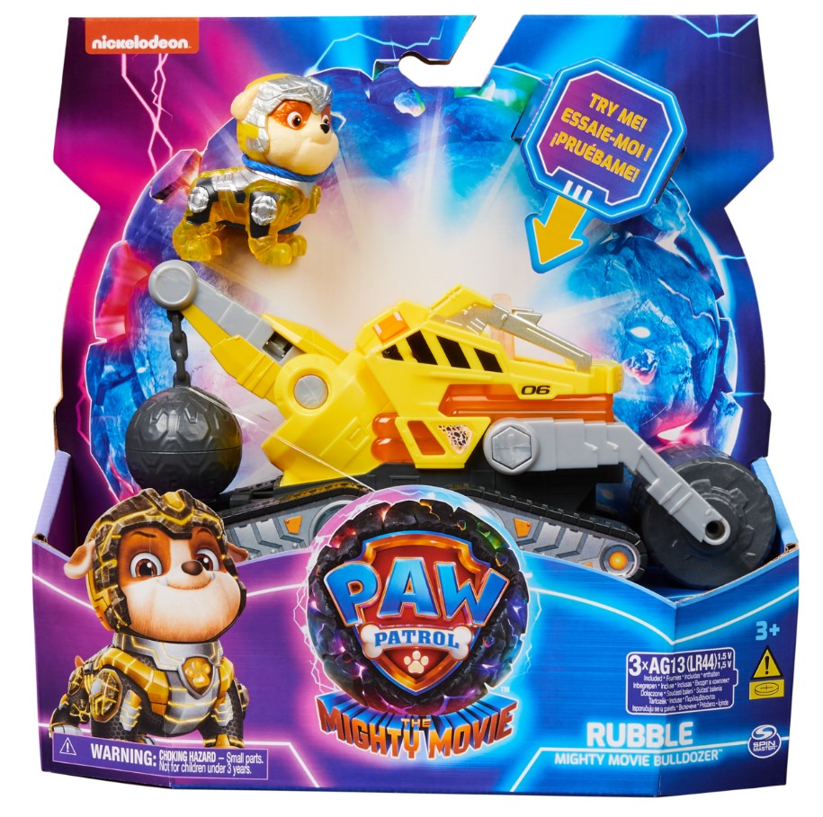 SPIN Psi Patrol Movie2 pojazd Rubble 6067511 /2