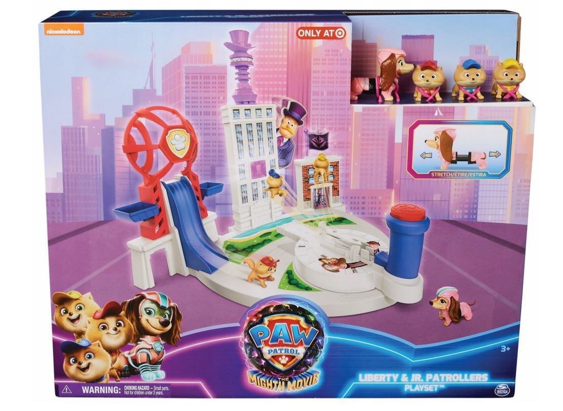 SPIN Psi Patrol Movie2 zest.Liberty&Poms 6067863/4