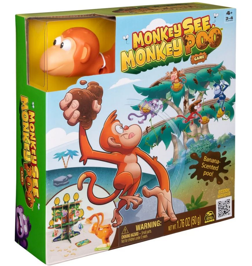 SPIN Gra Monkey See Monkey Poo 6068391 /3