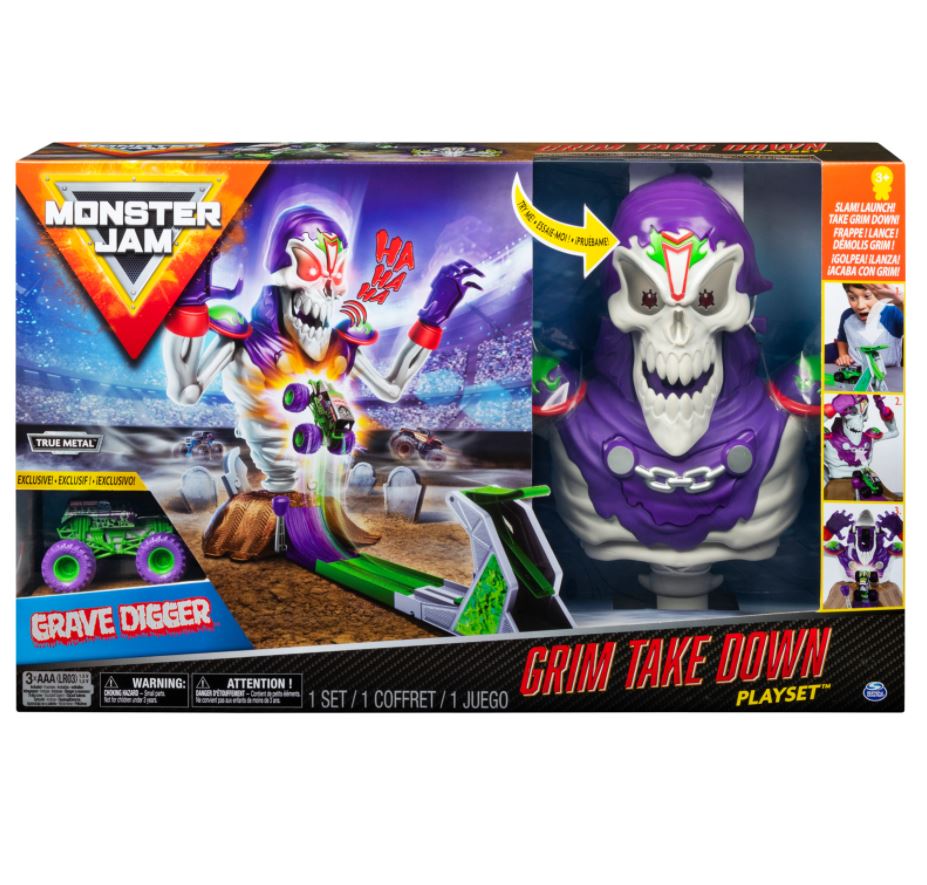 SPIN Monster Jam Zestaw z Zombie 6046632