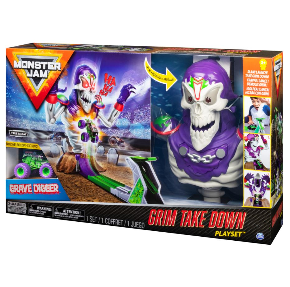SPIN Monster Jam Zestaw z Zombie 6046632