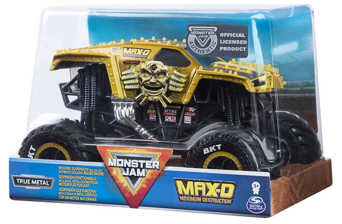 SPIN Monster Jam auto metal MAX-D 6054812 /6