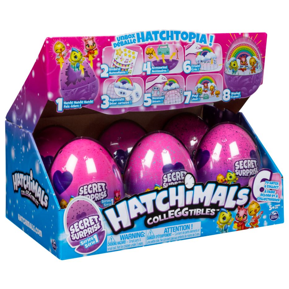 SPIN Hatchimals Secret Surprise 6-pack 6047125