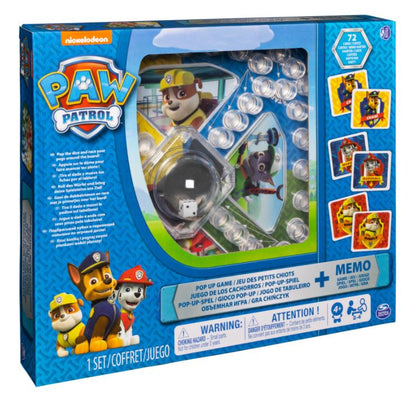 SPIN Gra Pop Up Psi Patrol 98281 6036439 /6