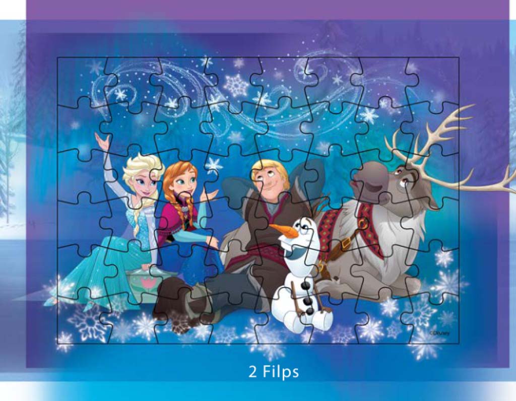 SPIN puzzle Frozen mini 6033229