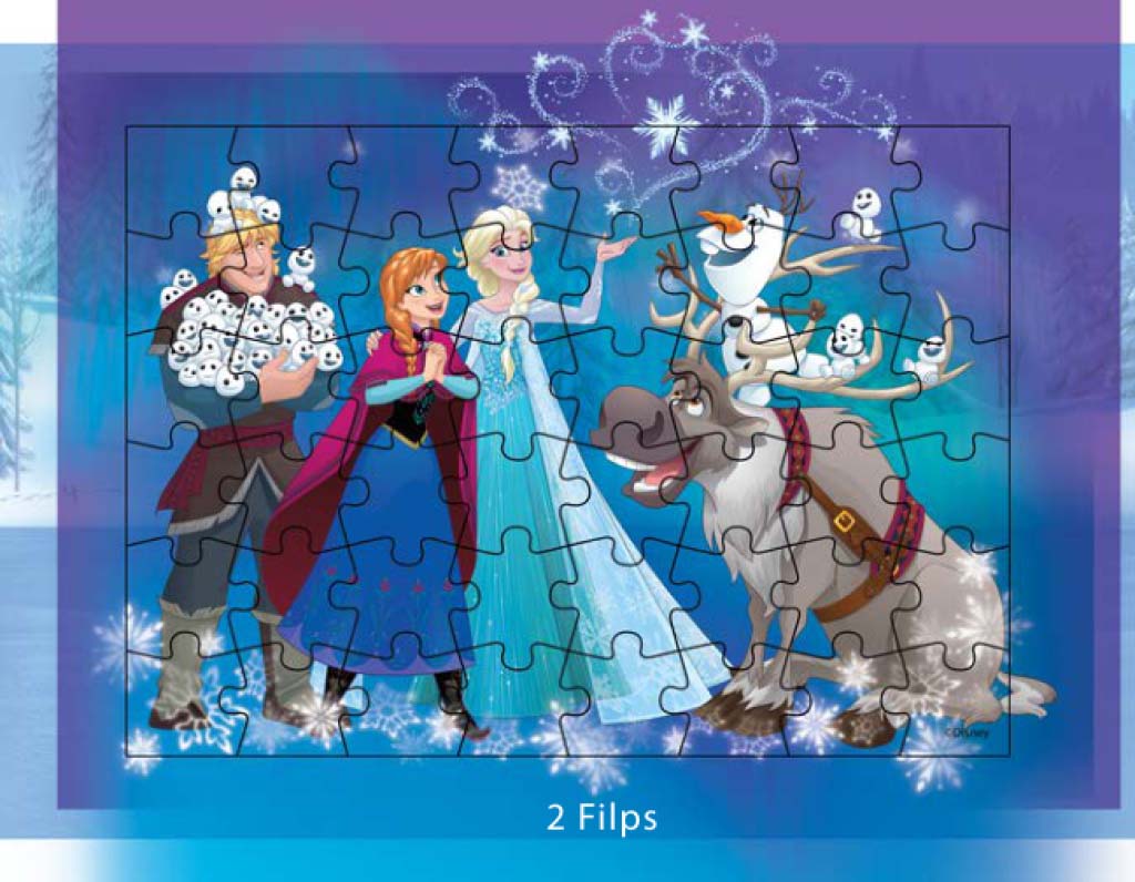 SPIN puzzle Frozen mini 6033229