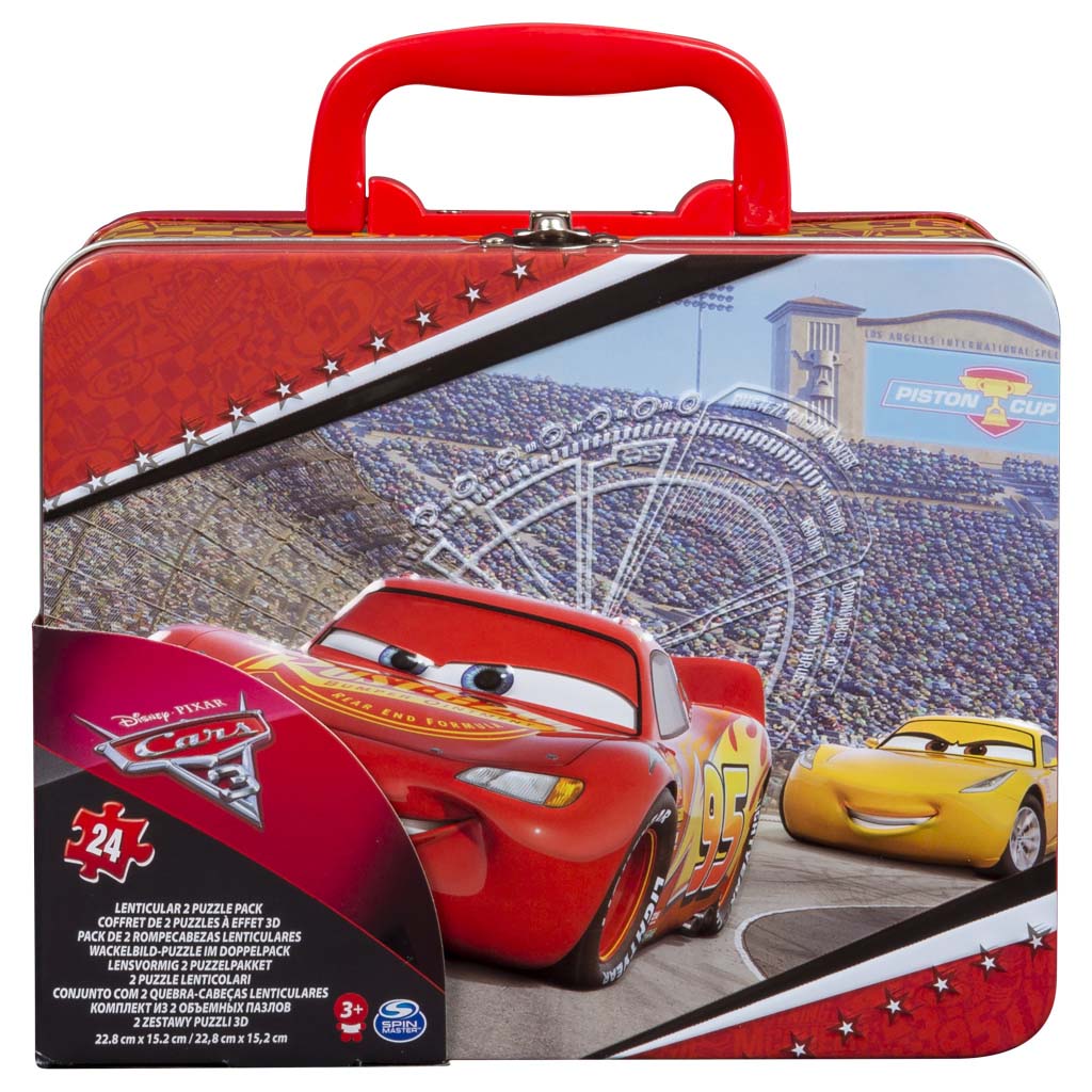 SPIN Cars3 puzzle 3D/puszka 98424 6035603