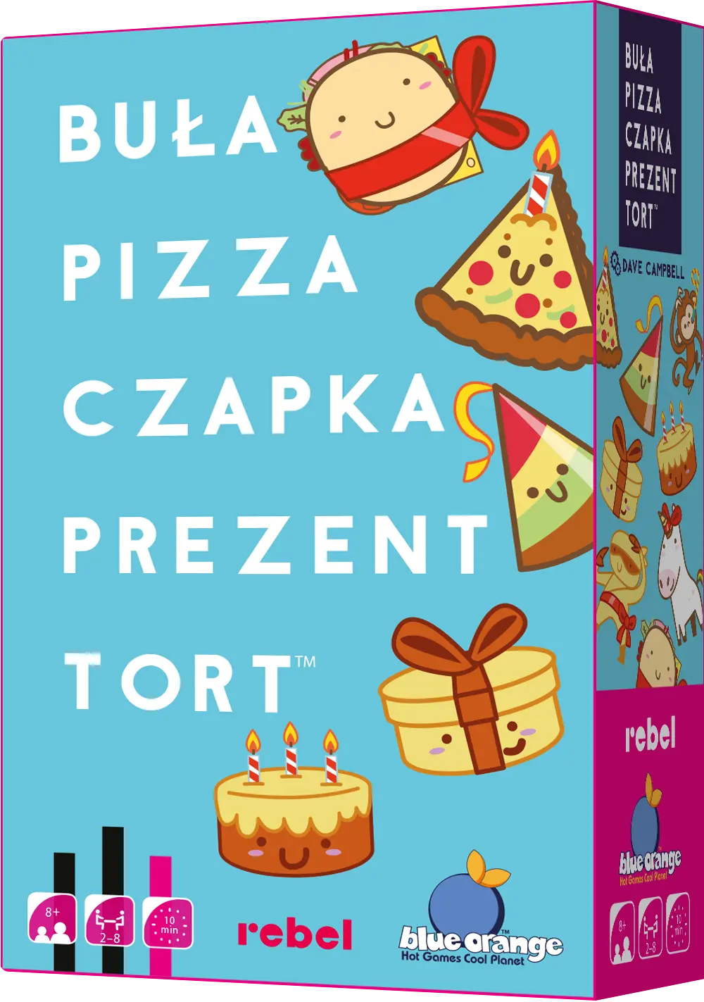 Rebel gra Buła, Pizza, Czapka, Prezent, Tort