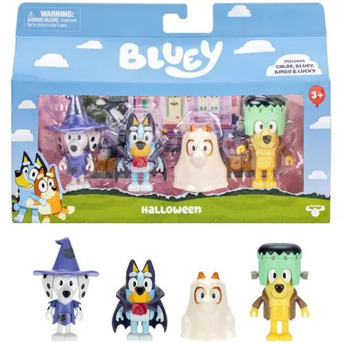 Zestaw figurek bluey bal przebierańców