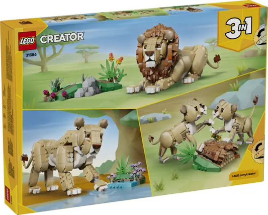 Lego Creator - Dzikie zwierzęta: Dumny lew