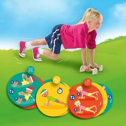 Zabawa fitness, zestaw ćwiczeń