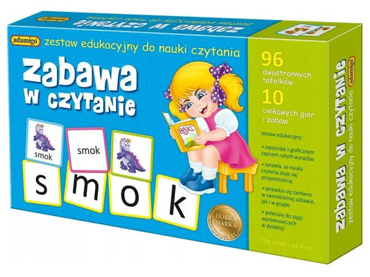 Zabawa w czytanie - zestaw edukacyjny