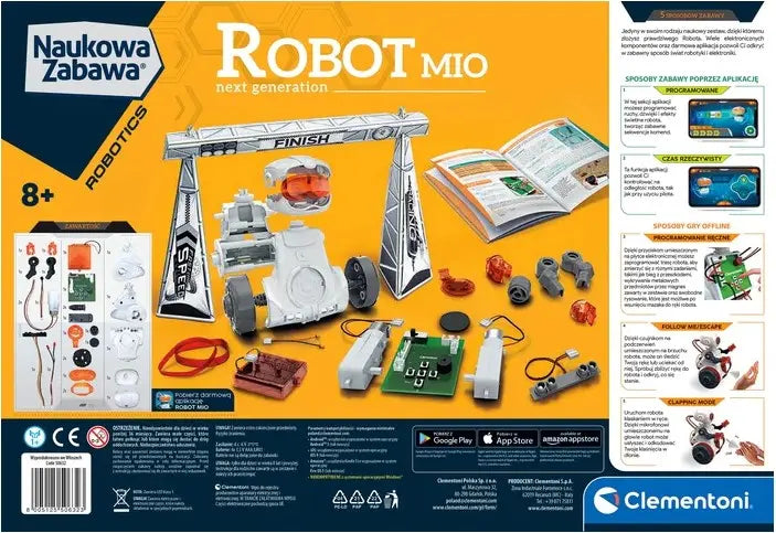 Naukowa zabawa robot mio nowa generacja
