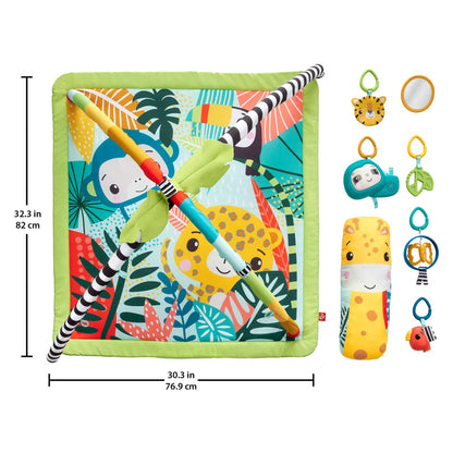 Fisher-price mata edukacyjna 3w1 las tropikalny