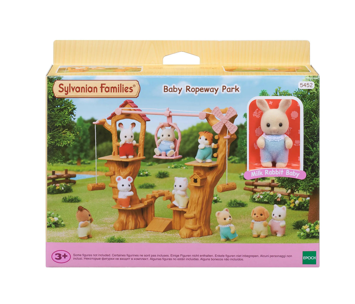 Sylvanian kolejka linowa dla maluchów