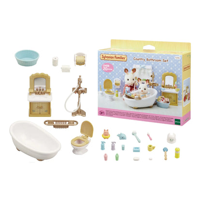 Sylvanian zestaw do łazienki w stylu wiejskim