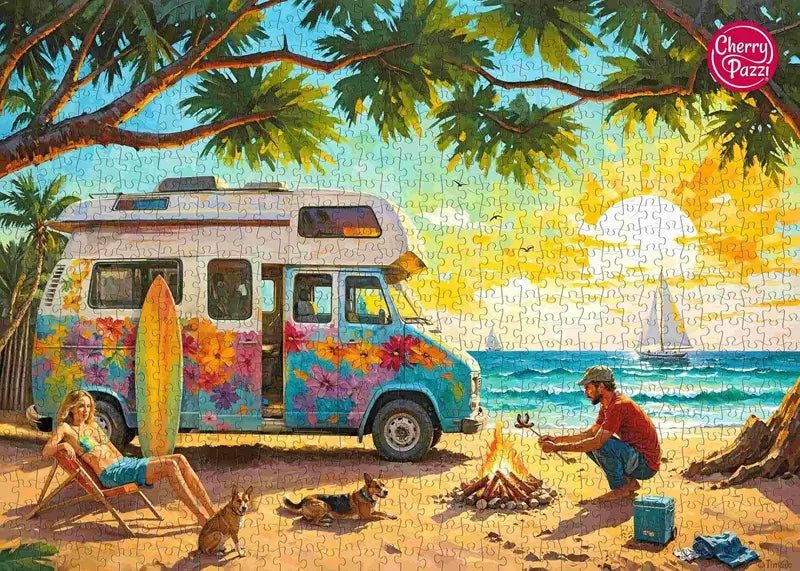 Puzzle 1000 Cherrypazzi Waiting for the Waves