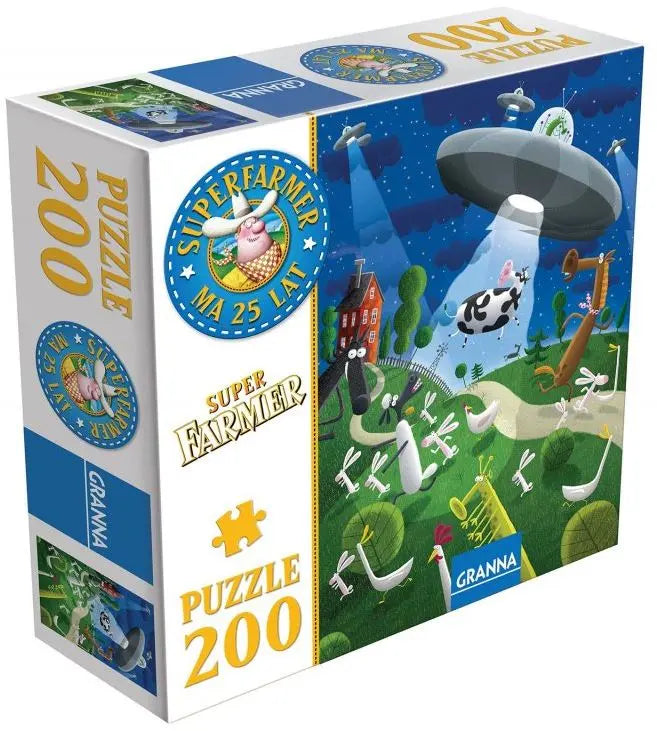 Superfarmer puzzle 200 elementów