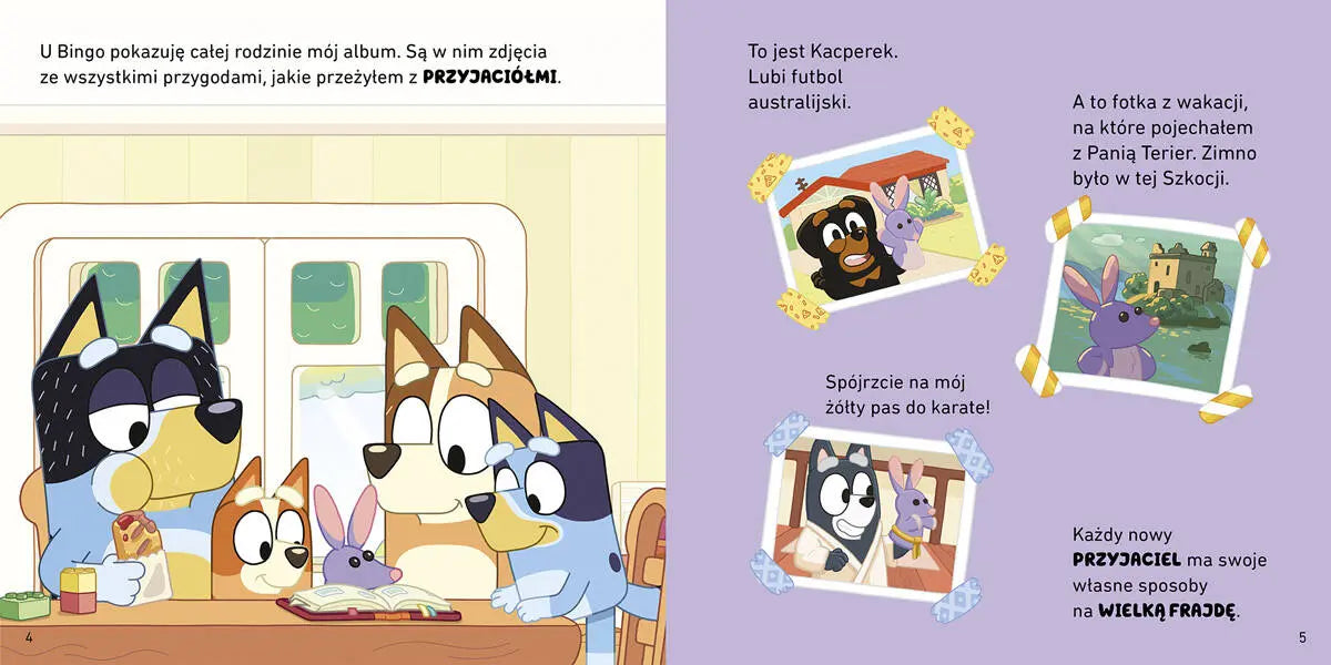 Bluey moja czytanka: bob wielkouch