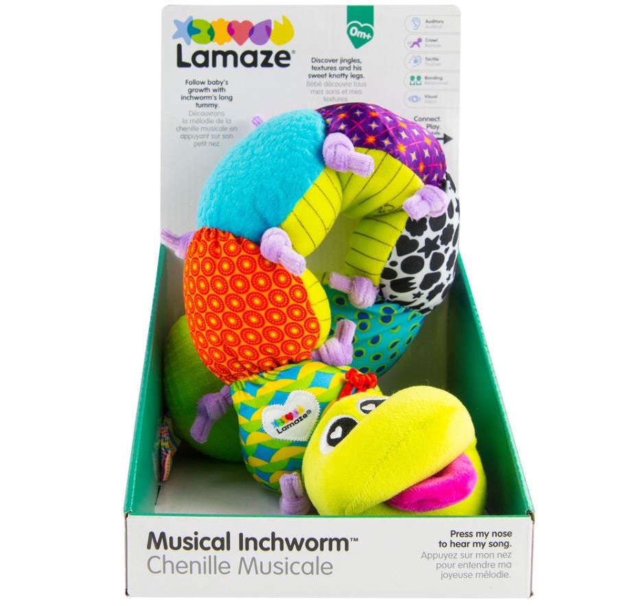 TOMY Lamaze gąsieniczka z pozytywką L27107 /6