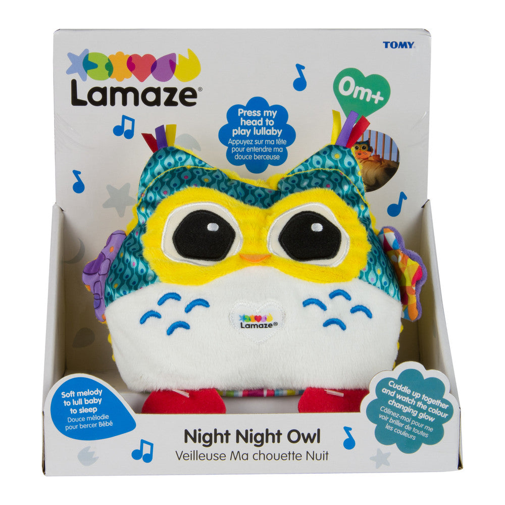 TOMY Lamaze sówka na dobranoc św/dźw LC27163