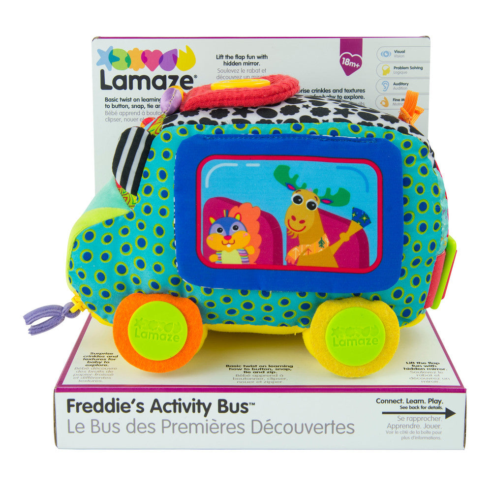 TOMY Lamaze zakręcony autobus L27180