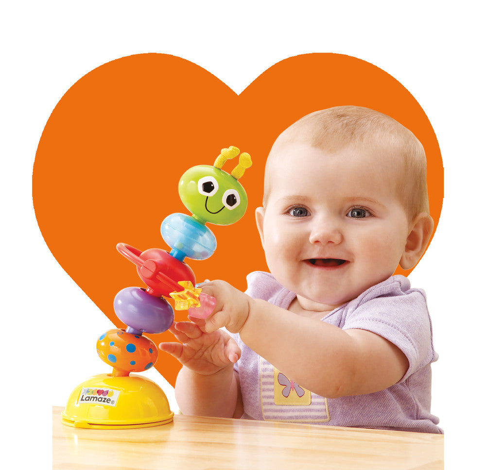 TOMY Lamaze wyginany grzechoczący robak LC27224