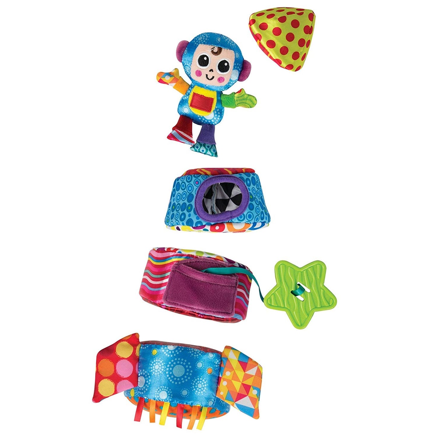 TOMY LAMAZE aktywna rakieta materiałowa LC27422