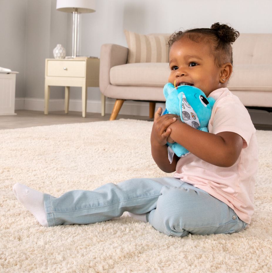 TOMY Lamaze Dmuchający słonik piszczy L27467