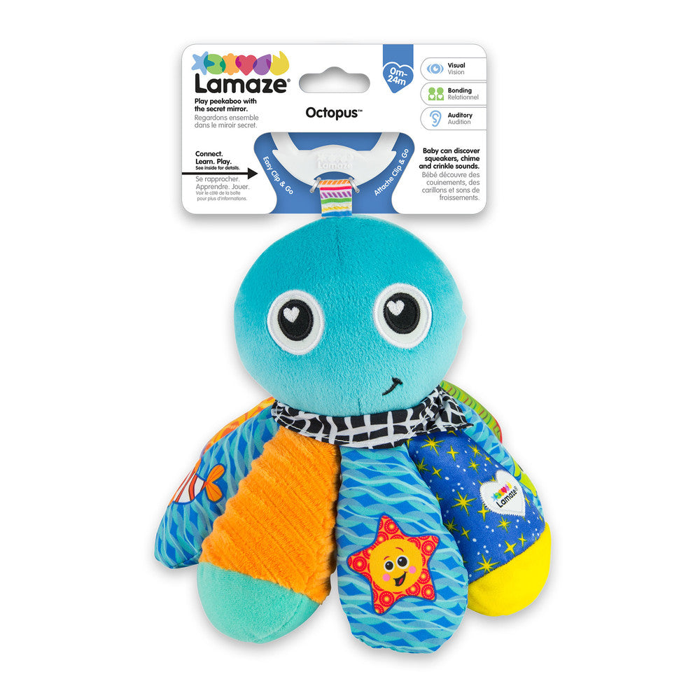 TOMY Lamaze ośmiorniczka mały Sam L27514/6