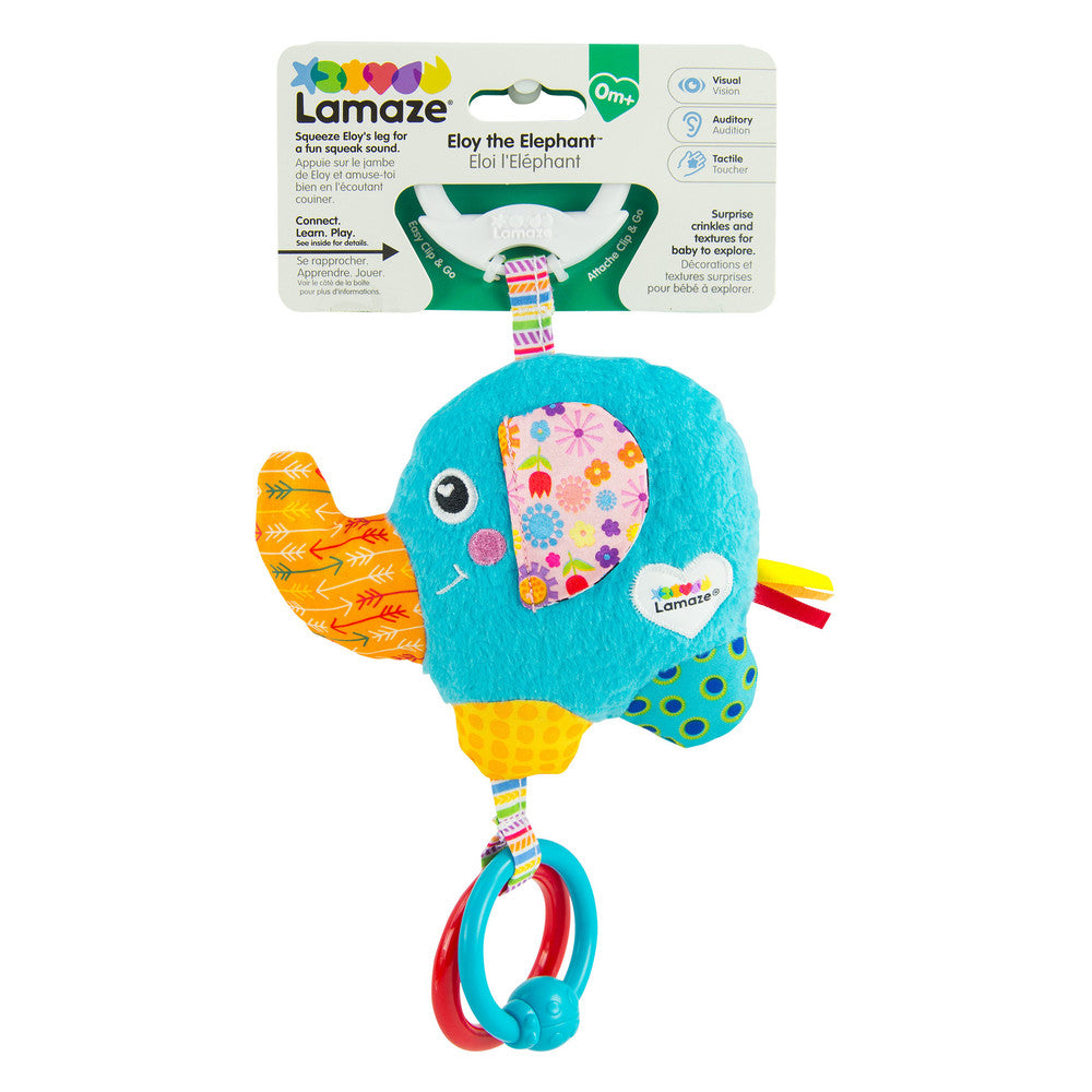 TOMY Lamaze słonik Ela zawieszka L27526